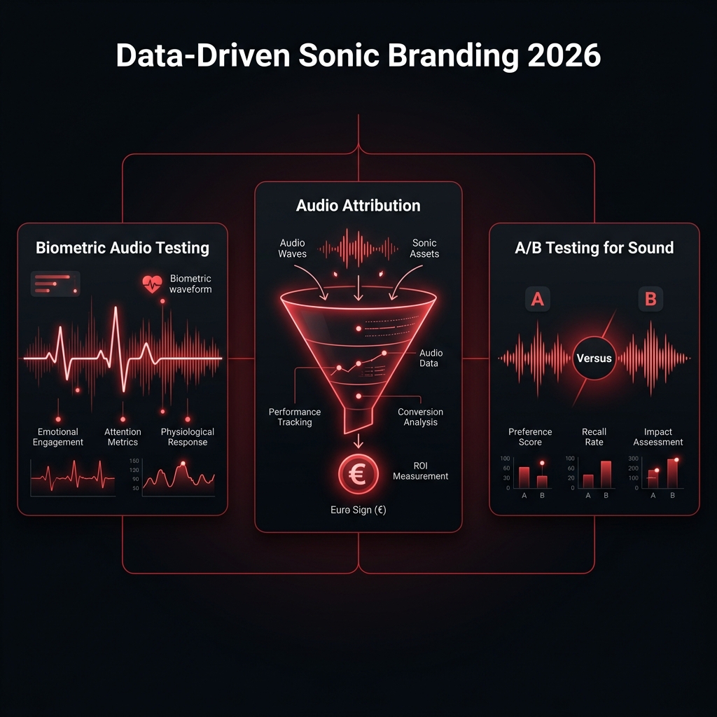 Data-Driven Sonic Branding 2026: Biometric audio testing, audio attribution and A/B testing for sound